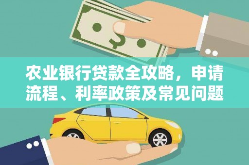 达日农业银行贷款全攻略，申请流程、利率政策及常见问题解析