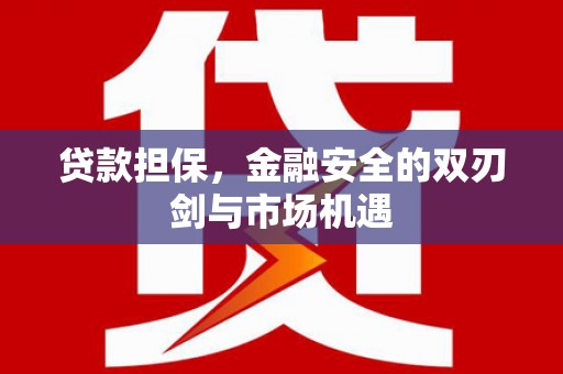 达日贷款担保，金融安全的双刃剑与市场机遇