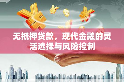 达日无抵押贷款，现代金融的灵活选择与风险控制