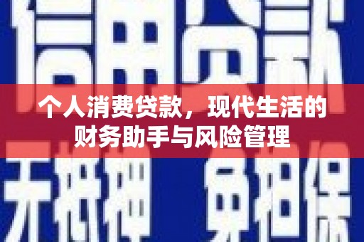 达日个人消费贷款，现代生活的财务助手与风险管理