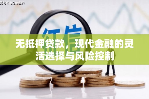 达日无抵押贷款，现代金融的灵活选择与风险控制