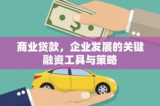 达日商业贷款，企业发展的关键融资工具与策略