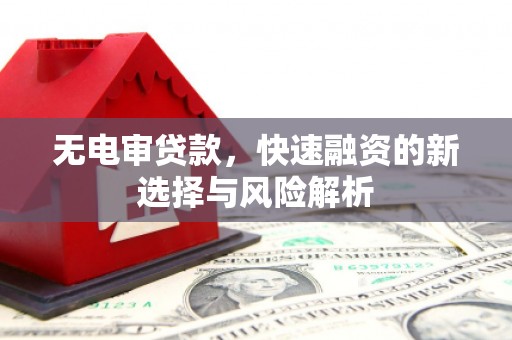达日无电审贷款，快速融资的新选择与风险解析