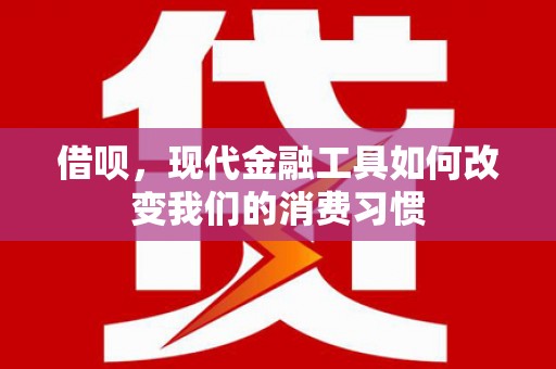 达日借呗，现代金融工具如何改变我们的消费习惯
