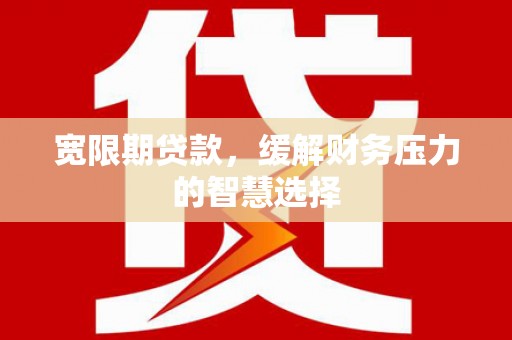达日宽限期贷款，缓解财务压力的智慧选择