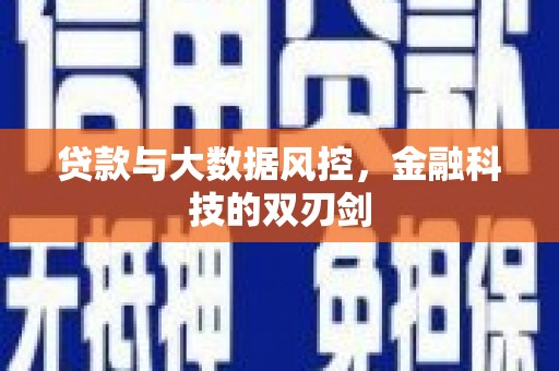 达日贷款与大数据风控，金融科技的双刃剑