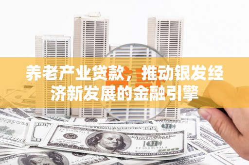 达日养老产业贷款，推动银发经济新发展的金融引擎