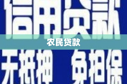 达日农民贷款