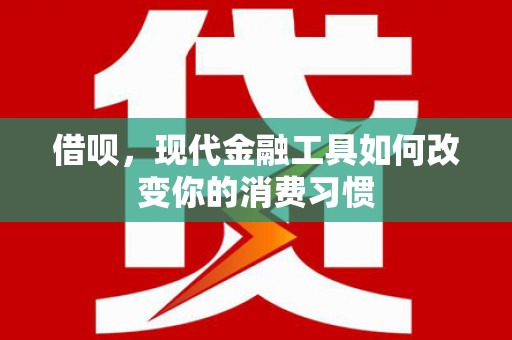 达日借呗，现代金融工具如何改变你的消费习惯