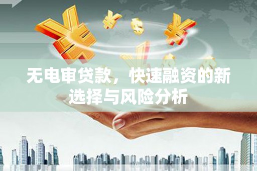 达日无电审贷款，快速融资的新选择与风险分析