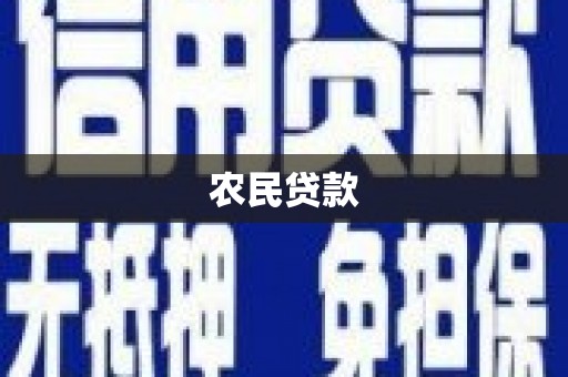达日农民贷款
