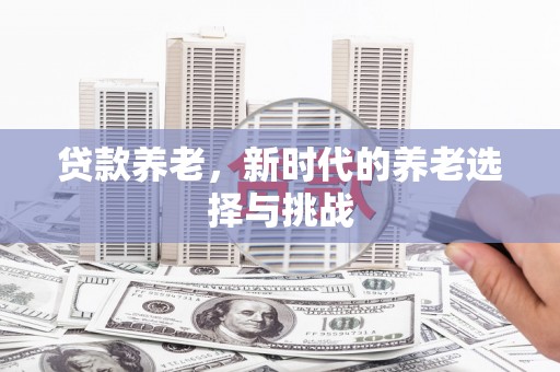 达日贷款养老，新时代的养老选择与挑战