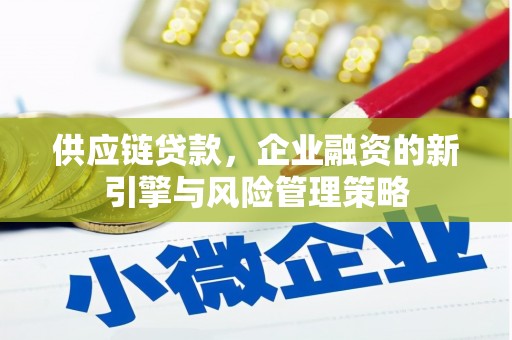 达日供应链贷款，企业融资的新引擎与风险管理策略