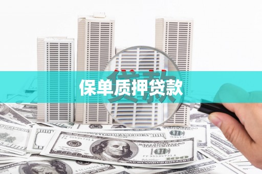 达日保单质押贷款