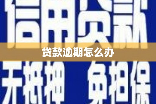 达日贷款逾期怎么办