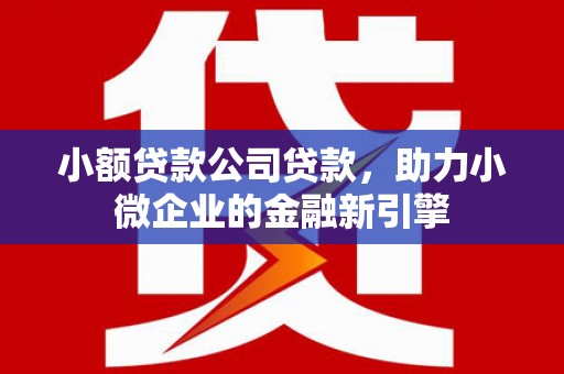 达日小额贷款公司贷款，助力小微企业的金融新引擎