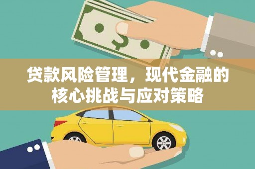 达日贷款风险管理，现代金融的核心挑战与应对策略