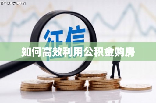 达日如何高效利用公积金购房