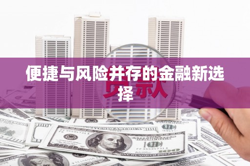 达日便捷与风险并存的金融新选择